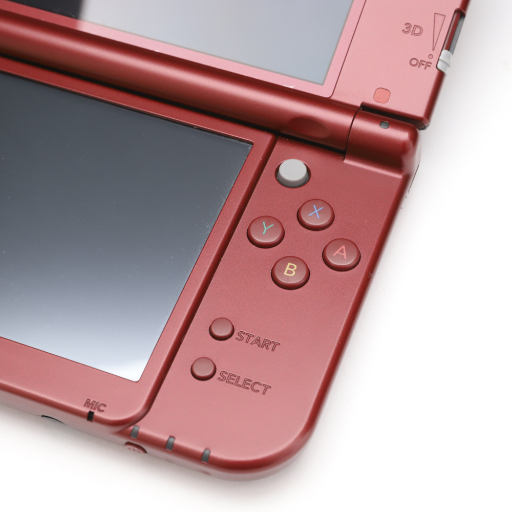 49)任天堂 Newニンテンドー3DS LL メタリックレッド 生産終了 LL