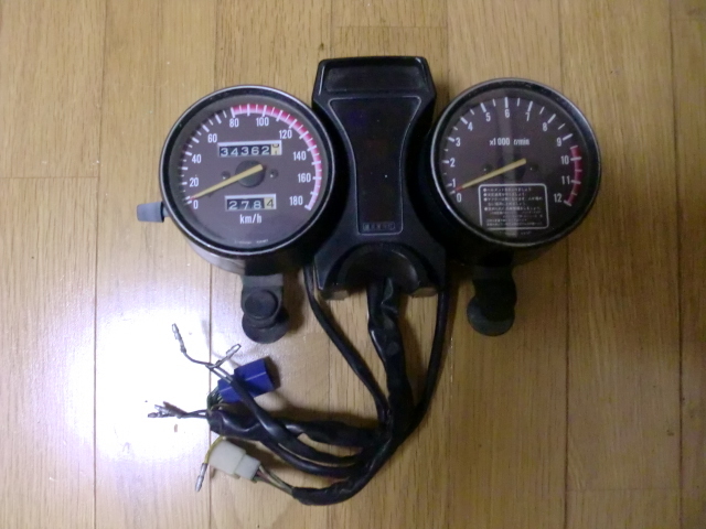 GSX400T タコメーター & スピードメーター セット 中古 GSX400L GS400 