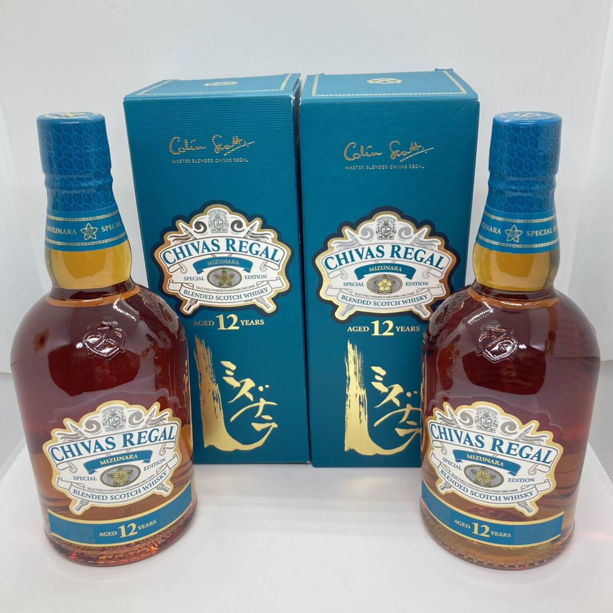 シーバス12年 ウイスキー 750ml 4本セット 新品未開封