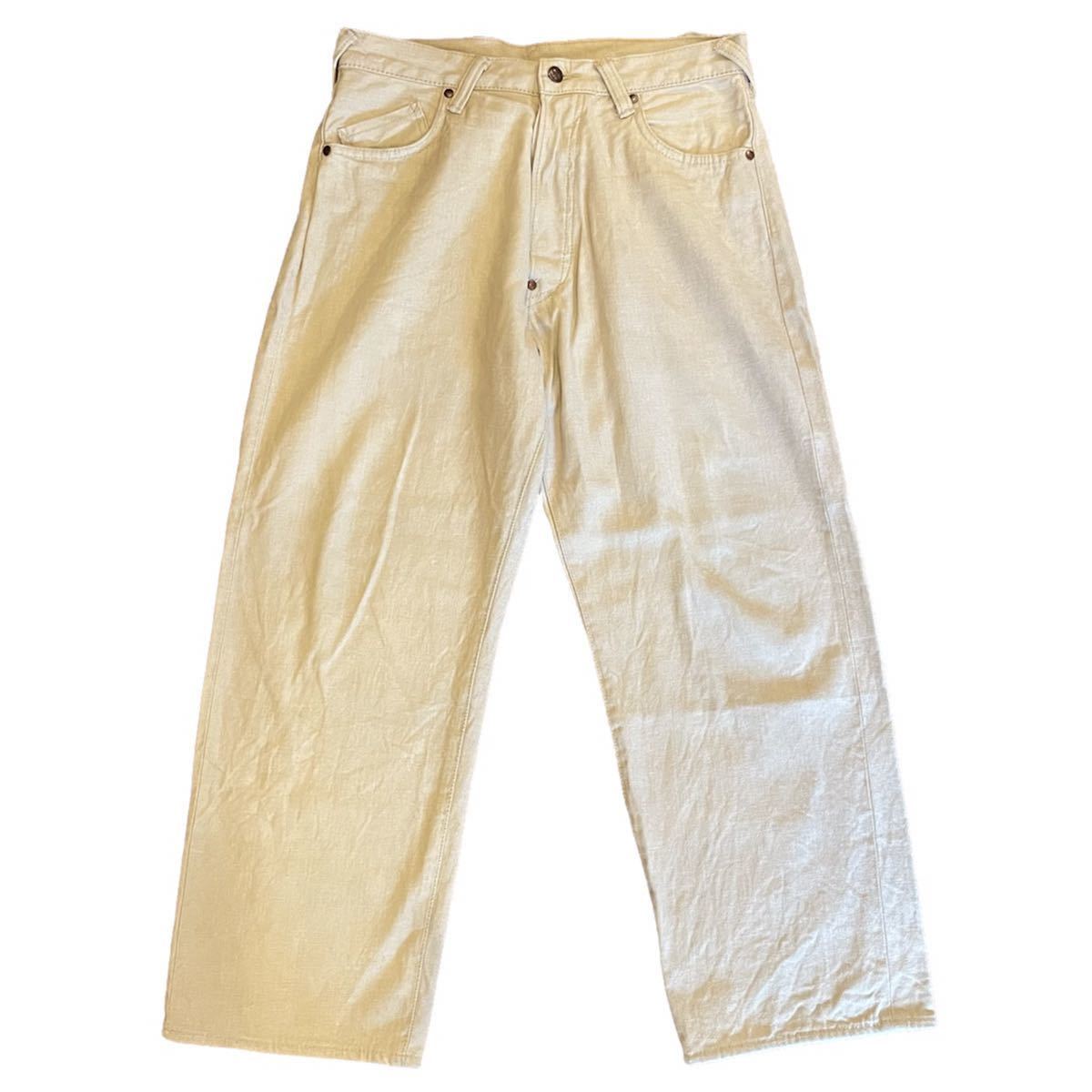 YAMANE ヤマネ EVISU エヴィス エビス Lot 1959 DCA Beige デニム