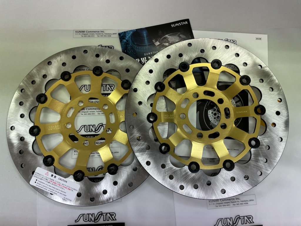 ゼファー750 サンスター KC-301 ディスク gpz ZRX ZZR 等 ゼファー750/400 GPZ900R ZEPHYR400 ZRX400 ZXR400 ZZR400 Z750 ZR-7