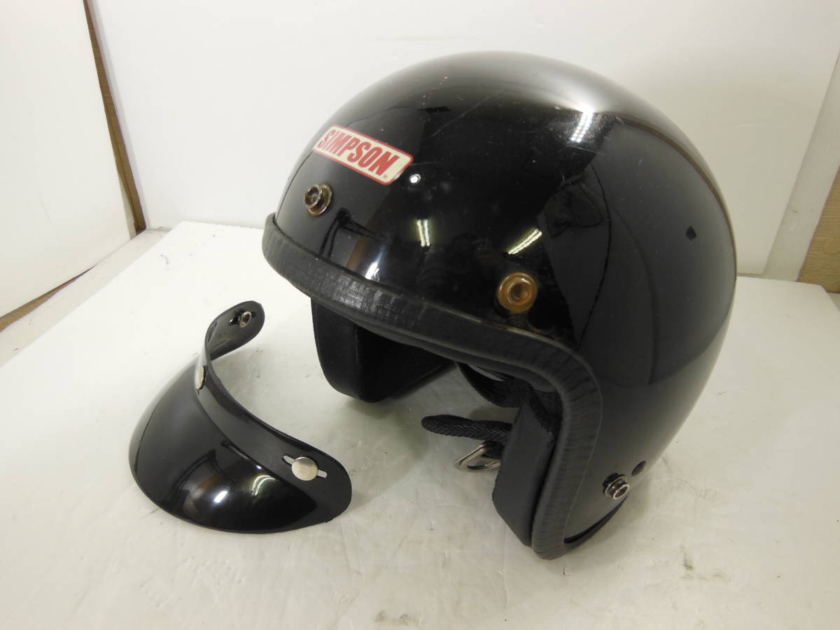 DK395□バイク□ジェットヘルメット□シンプソン SIMPSON 