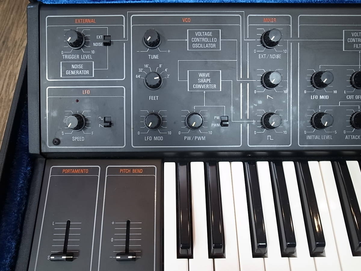 1977年YAMAHA CS-10 ANALOG SYNTHESIZERアナログシンセサイザーヤマハ
