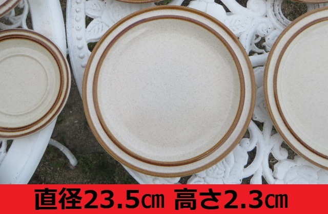 HOYA ストーンウェア ホヤ STONEWARE | 送料込み fismic カップ＆ソーサー stoneware 未使用 大皿 昭和レトロ カレー皿 ボルトナットマーケット No.7466「ストーンウェアプレート：HOYA」SOLD メルカリ