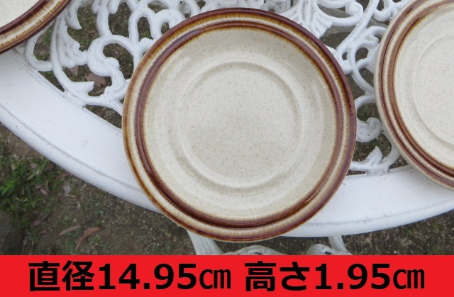 HOYA ストーンウェア ホヤ STONEWARE | 送料込み fismic カップ＆ソーサー stoneware 未使用 大皿 昭和レトロ カレー皿 ボルトナットマーケット No.7466「ストーンウェアプレート：HOYA」SOLD メルカリ