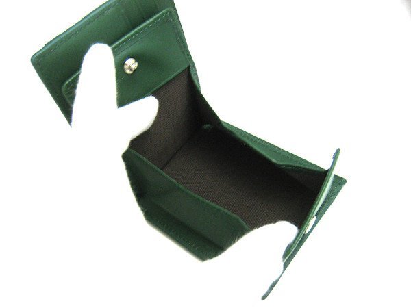 【正規品，大人気】 ★新品！グリーン系★クロコダイル　二つ折り財布★