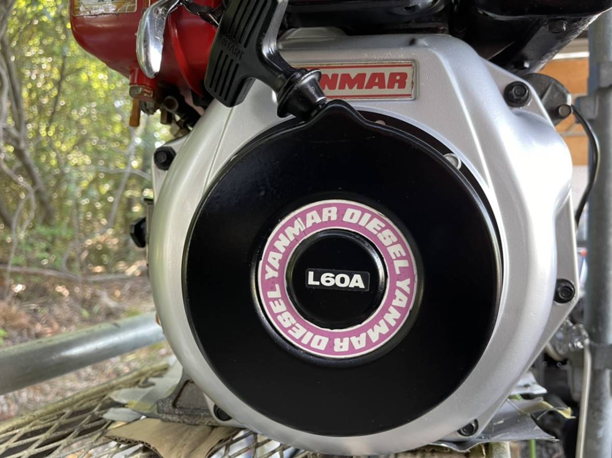 Yanmar L60A ヤンマー ディーゼル エンジン セルモーター付き !!動作 