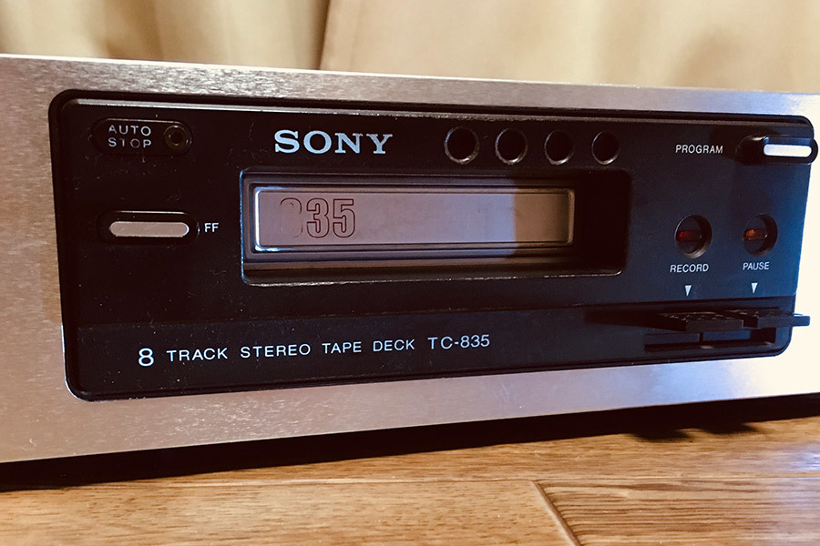 SONY TC-835 8 TRACK STEREO TAPE DECK Yahoo!オークション - SONY