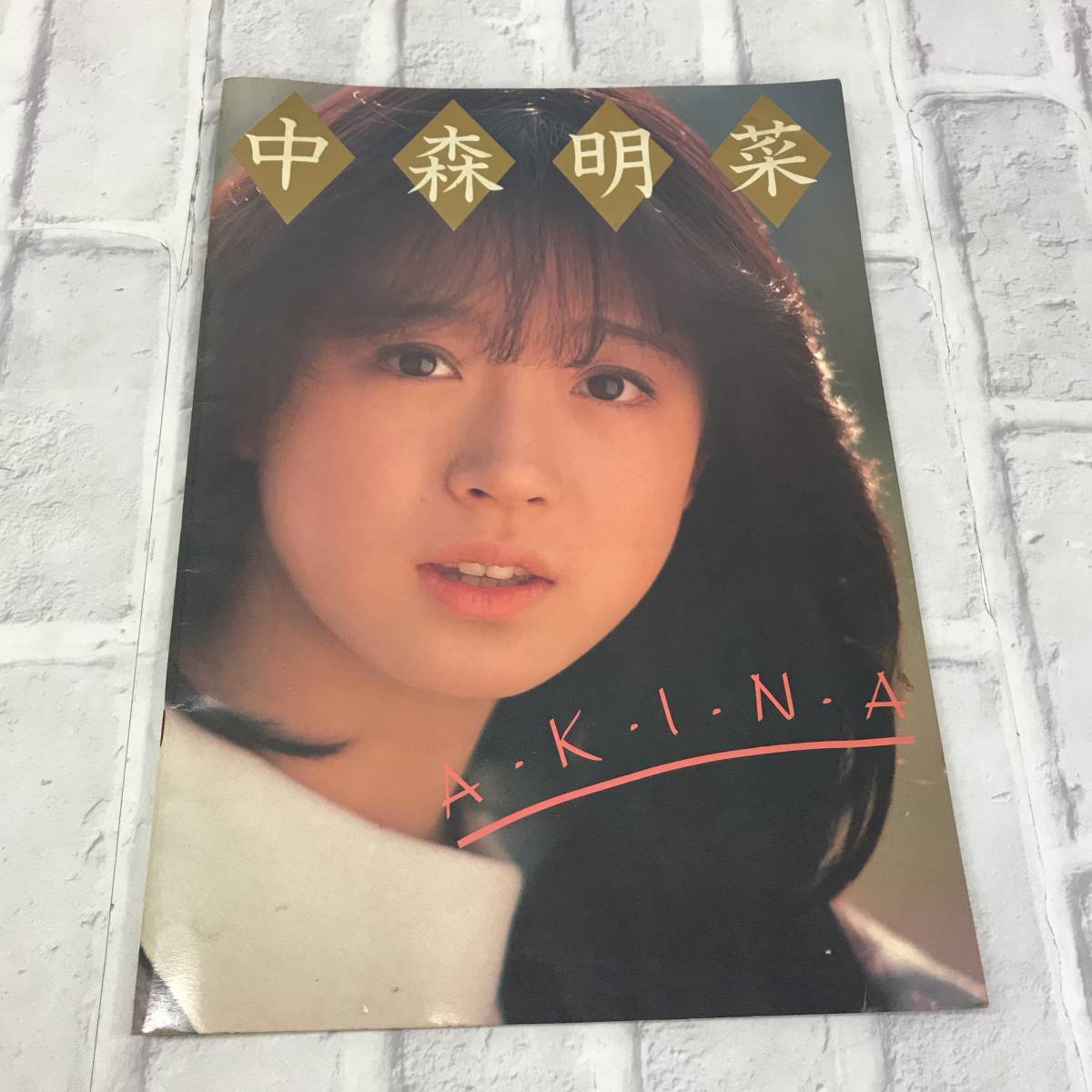 中森明菜 Akina Milky パンフレット Milkyway - : 春の風を感じて