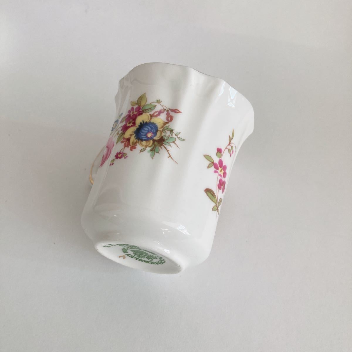 Hammersley 英国製 金彩 花柄 アンティーク ペアカップ＆ソーサー 6客