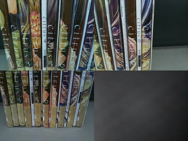 特装版 citrus 全10巻セット サブロウタ 帯/小冊子/ドラマCD付き(全巻