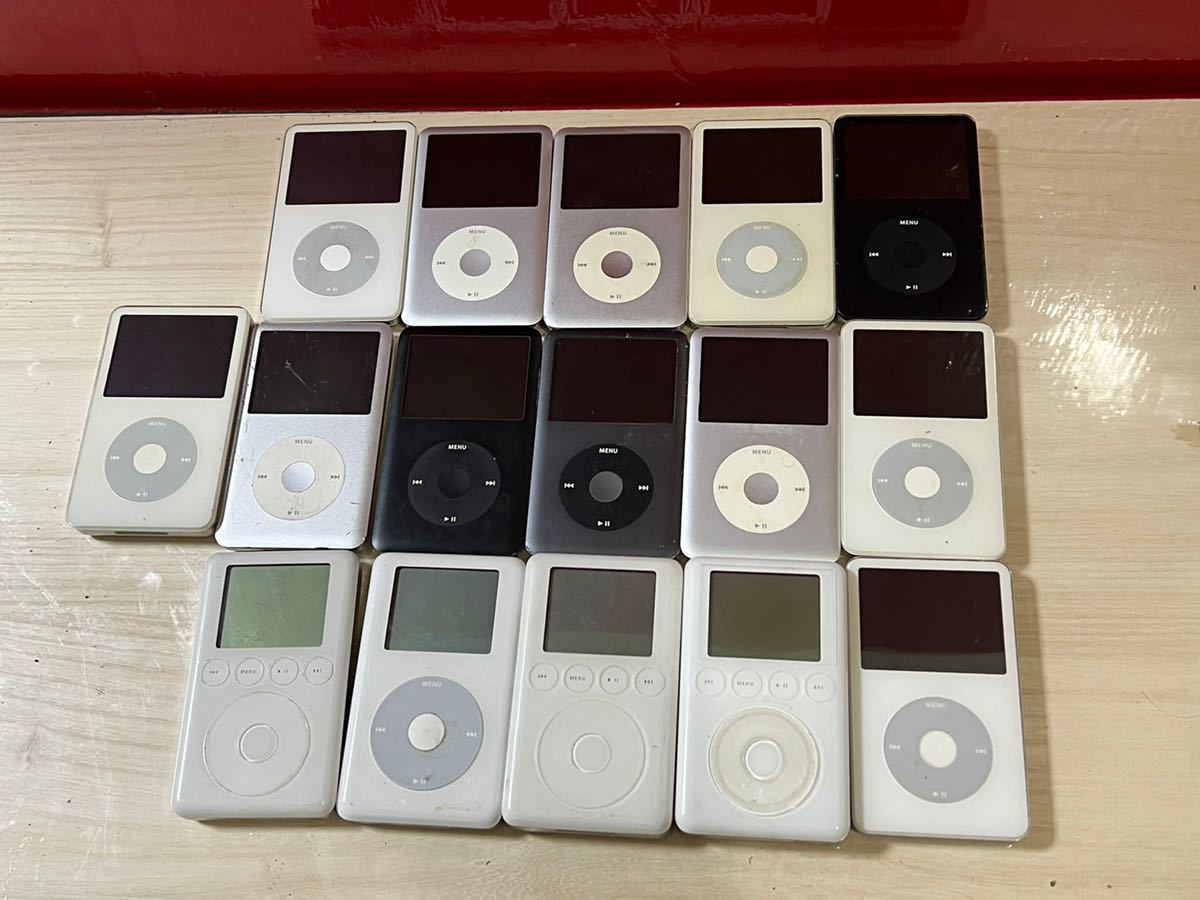 iPod Apple 120GB 動作 MB562J&frasl;A&frasl;8K9264QP2C5 online Apple アップルiPod アイポッド　120GB / 80GB / 30GB /A1040 / A1136 / A1238 / A1059 / 16点まとめ売り　動作未確認品　中古現状品！！