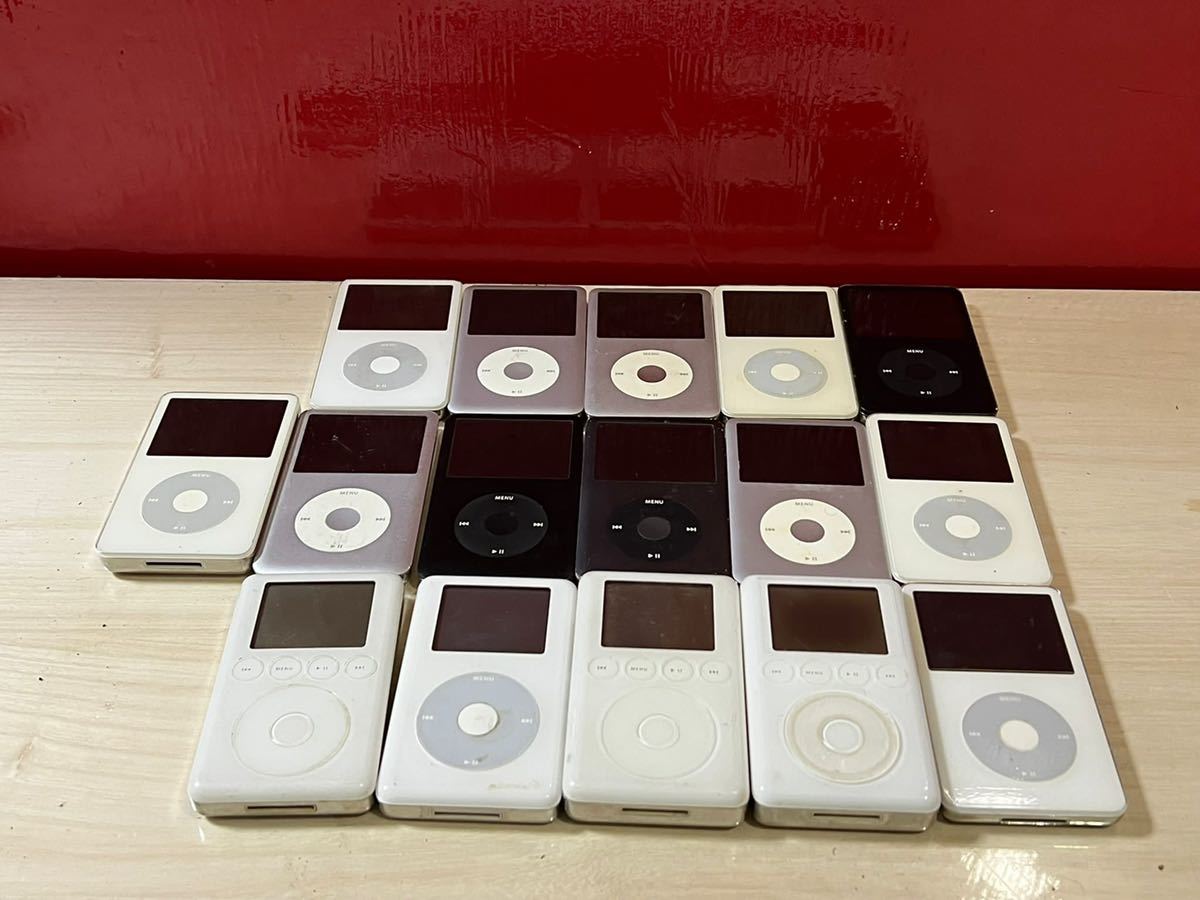 iPod Apple 120GB 動作 MB562J&frasl;A&frasl;8K9264QP2C5 online Apple アップルiPod アイポッド　120GB / 80GB / 30GB /A1040 / A1136 / A1238 / A1059 / 16点まとめ売り　動作未確認品　中古現状品！！