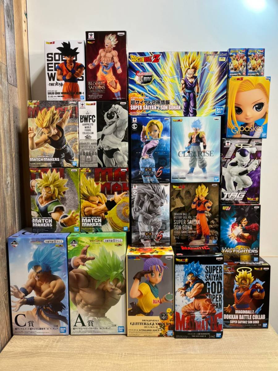 ☆51 ドラゴンボール フィギュア 一番くじ Qposket BWFC フリーザ 悟空 