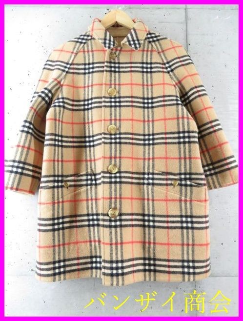 BURBERRY バーバリー ブルゾン ヴィンテージ リバーシブルジャケット おしゃれ 0250s5◆良品です◆リバーシブル◆BURBERRYS バーバリー ノバチェック柄 メルトンウールコート 7AB2/ジャケット/レディース/女性/婦人