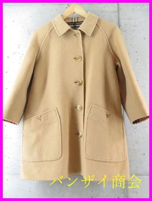 BURBERRY バーバリー ブルゾン ヴィンテージ リバーシブルジャケット おしゃれ 0250s5◆良品です◆リバーシブル◆BURBERRYS バーバリー ノバチェック柄 メルトンウールコート 7AB2/ジャケット/レディース/女性/婦人