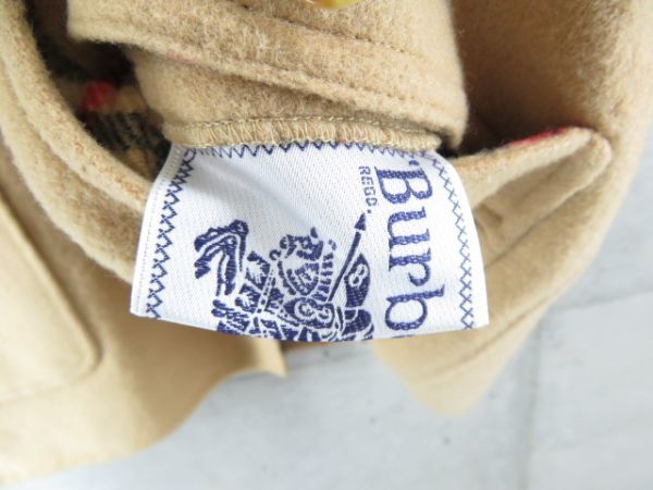 BURBERRY バーバリー ブルゾン ヴィンテージ リバーシブルジャケット おしゃれ 0250s5◆良品です◆リバーシブル◆BURBERRYS バーバリー ノバチェック柄 メルトンウールコート 7AB2/ジャケット/レディース/女性/婦人
