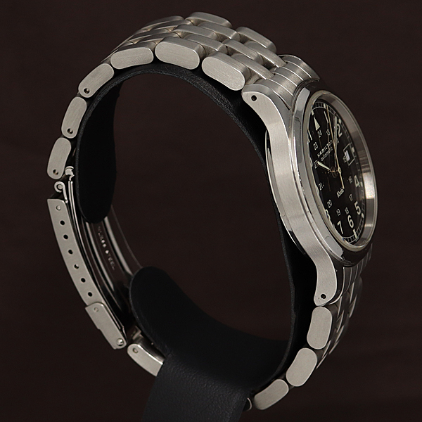 稼働 ハミルトン 1円 カーキ 良品 GMT 限定モデル AT⁄自動巻 H777560
