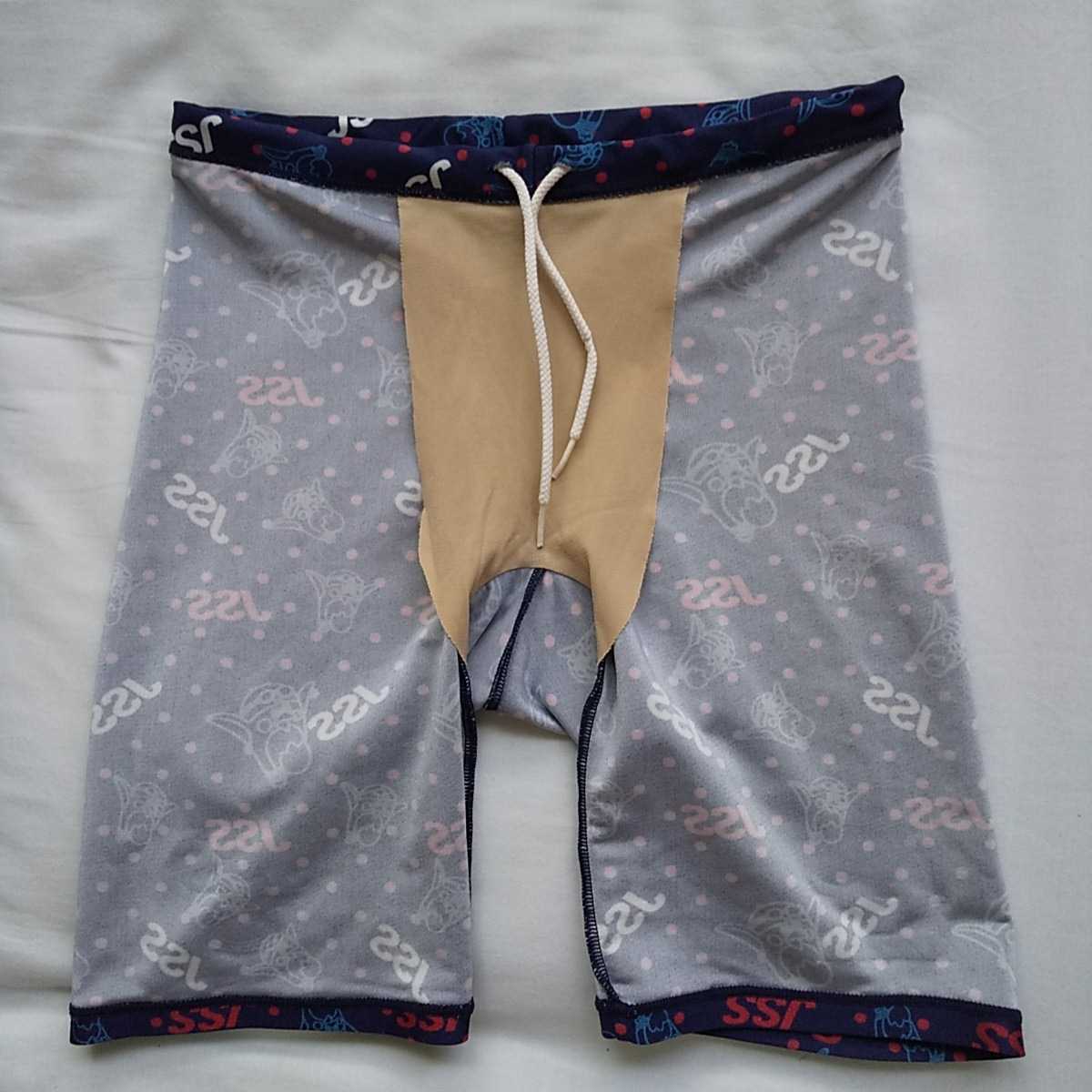 男子競泳水着 Sサイズ JSSスイミングスクール指定水着 スパッツタイプ