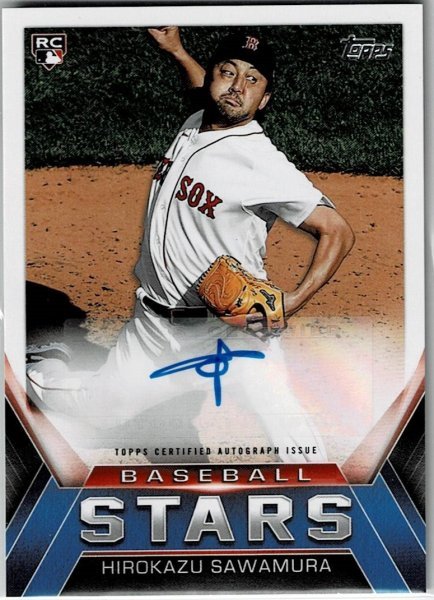  MLB 澤村拓一 21 Topps Update Baseball Stars 直筆サインルーキーカード(シングルカード)｜売買されたオークション情報、yahooの商品情報をアーカイブ公開 - オークファン シングルカード