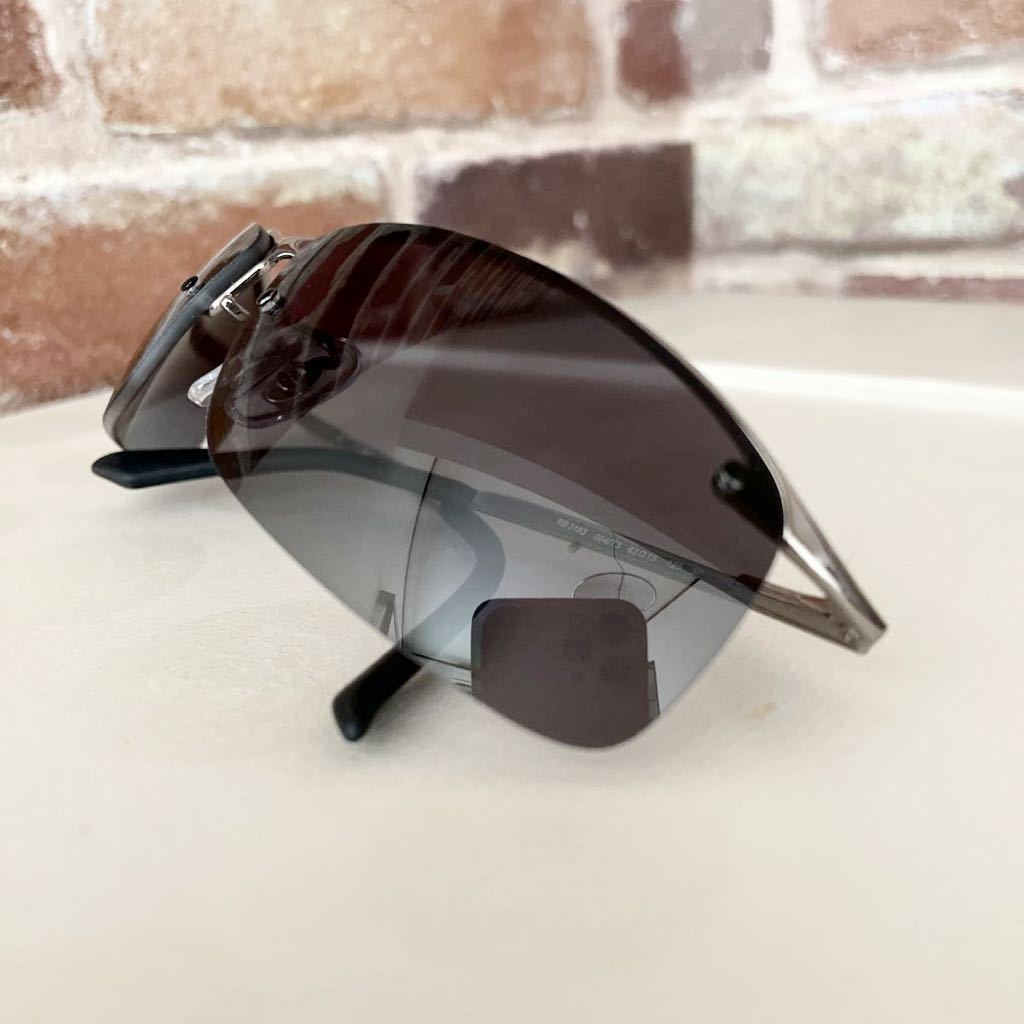 RayBanレイバン 偏光サングラス RB3183 004/T3 63サイズ 釣り　スポーツ　運転　メガネ　メンズ Ray-Ban レイバンサングラス　 美品 RB3183 偏光サングラス レイバン 004&frasl;9A レイバン偏光サングラスRB3183 レイバンサングラスRB3183