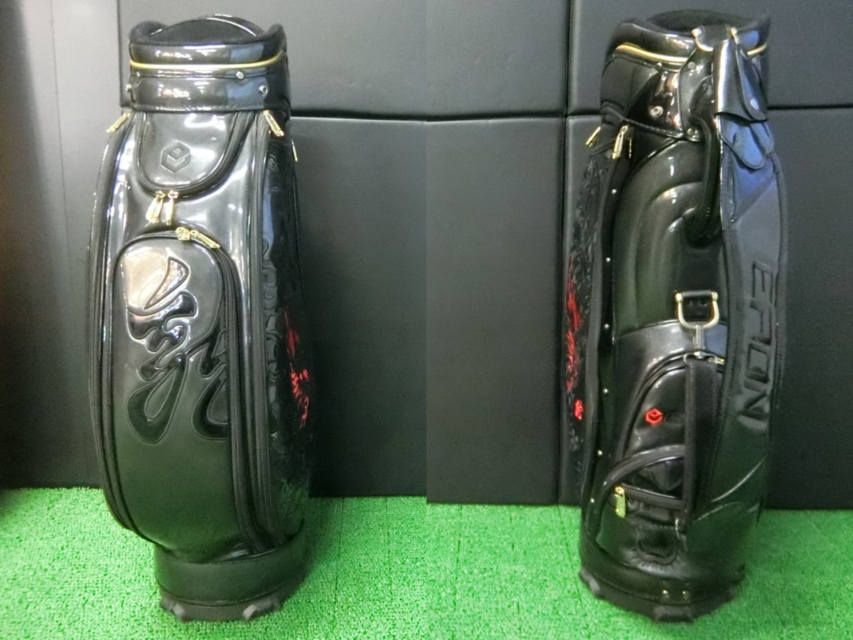 EPON 限定品　龍　キャディバッグ エナメル　9.5型 EPON 限定品 龍 キャディバッグ エナメル 9.5型