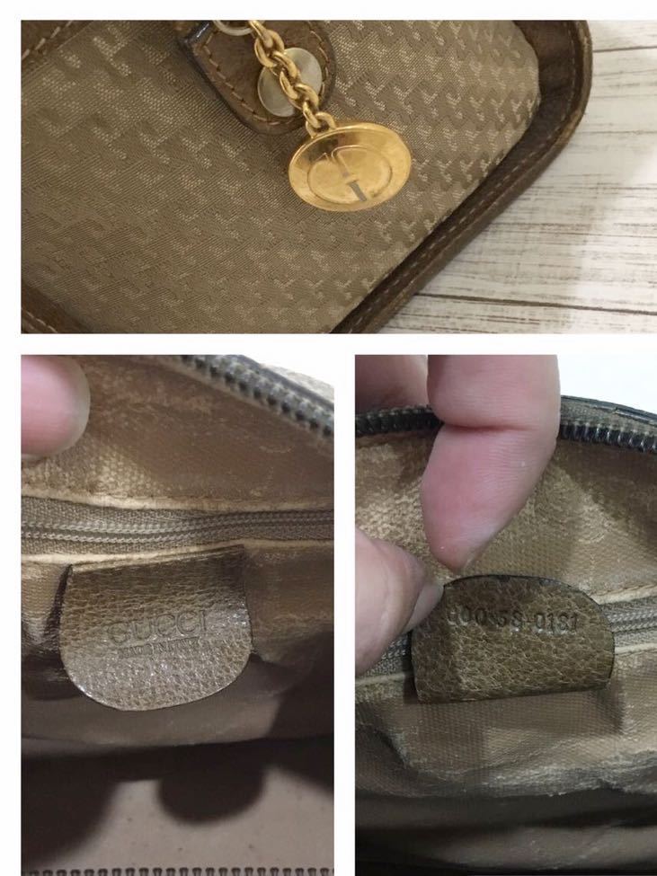 トートバッグ 希少☆GUCCI オールドグッチ ボストンバッグ