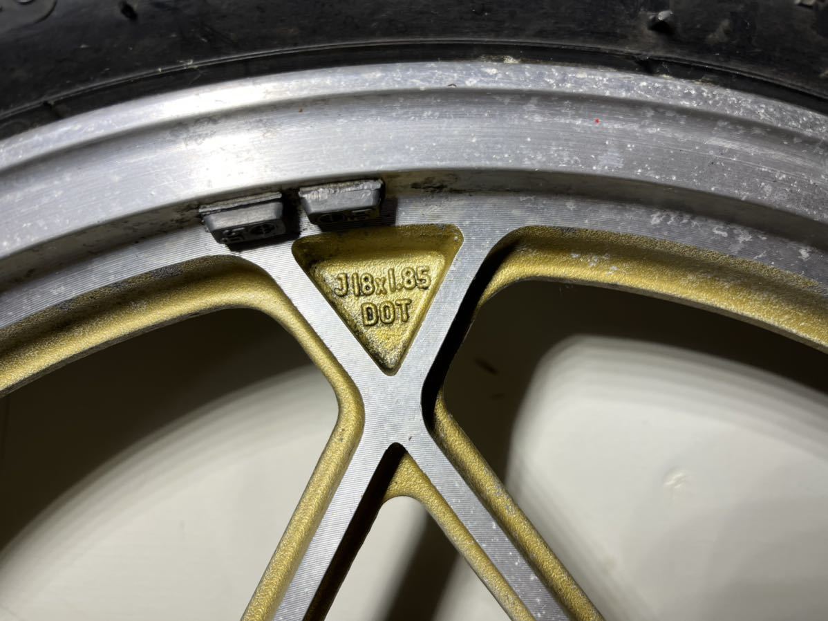 GSX400Eザリ？リヤホイール GSX250E ザリ リアホイール 1.85×18 GSX400E GS400 RG250E