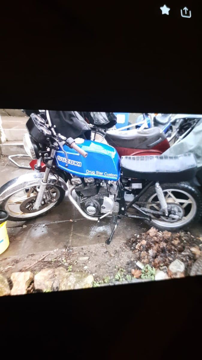 GSX250E ザリ リアホイール 1.85×18 GSX400E GS400 RG250E GSX400E 18