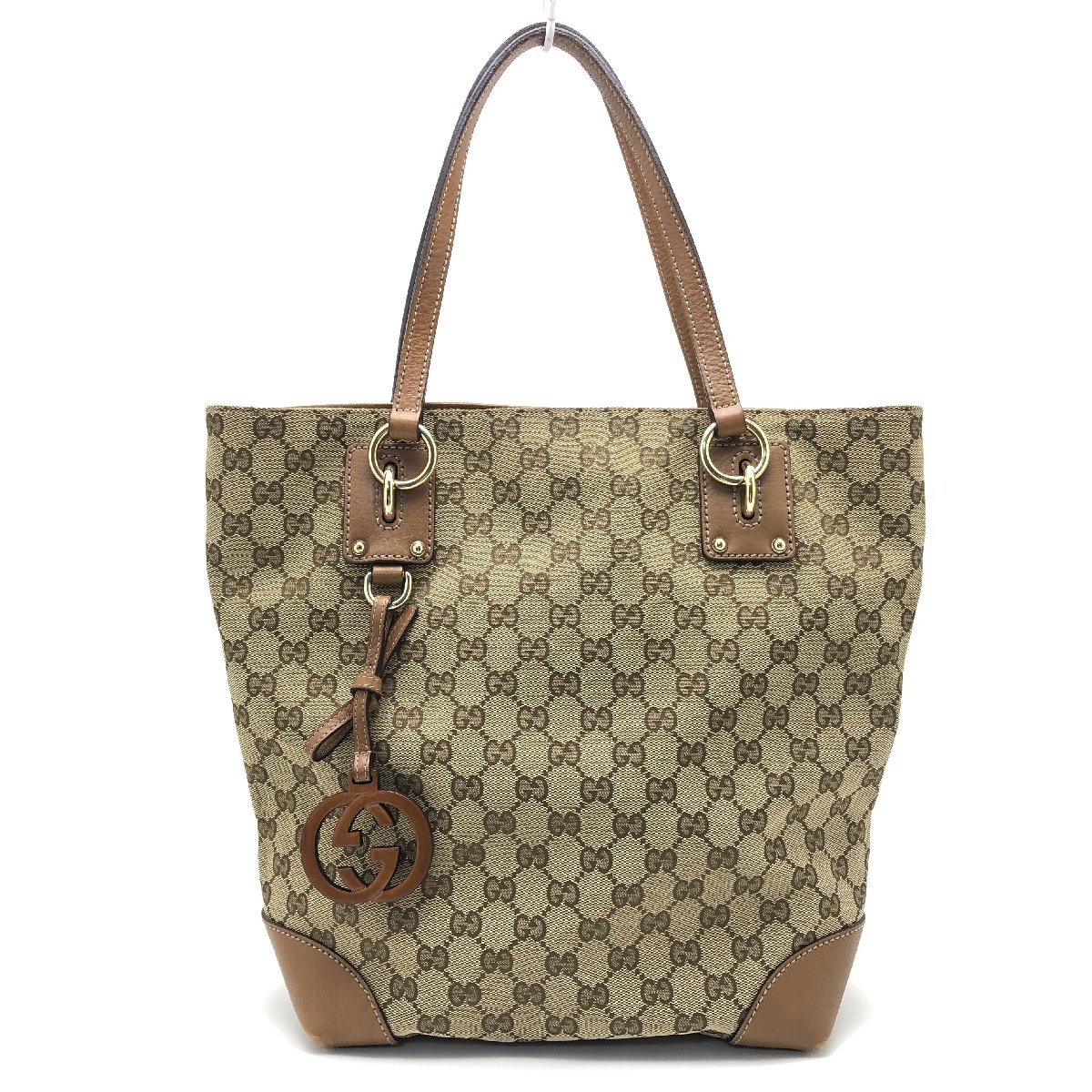 ◇ 本物 美品 ◇ GUCCI グッチ トートバッグ ショルダーバッグ GG 