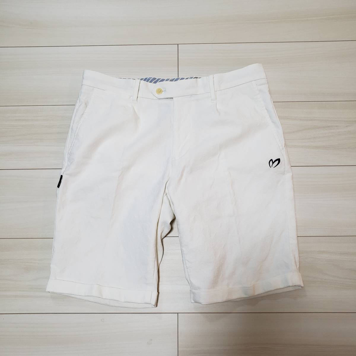 大人気，限定SALE パーリーゲイツ マスターバニー 正規店購入品 ハーフパンツ 白 サイズ5(84cm～)｜売買されたオークション情報、yahooの商品情報をアーカイブ公開 - オークファン パンツ、スラックス