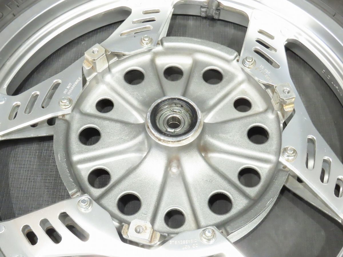 ホンダ CBX550F PC04 フロントホイール 18×2.15 レストアベース(検