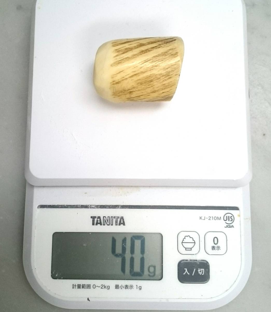 ウニコール 端材 40gイッカク鯨の角(歯牙。根付 ) 第21回 【公式通販】
