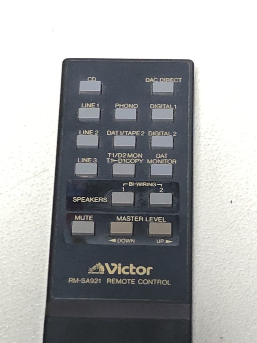 Victor リモコン RM-SA921 Victor RM-SA921 AX-Z921用リモコン 動作可 中古品(リモコン)｜売買
