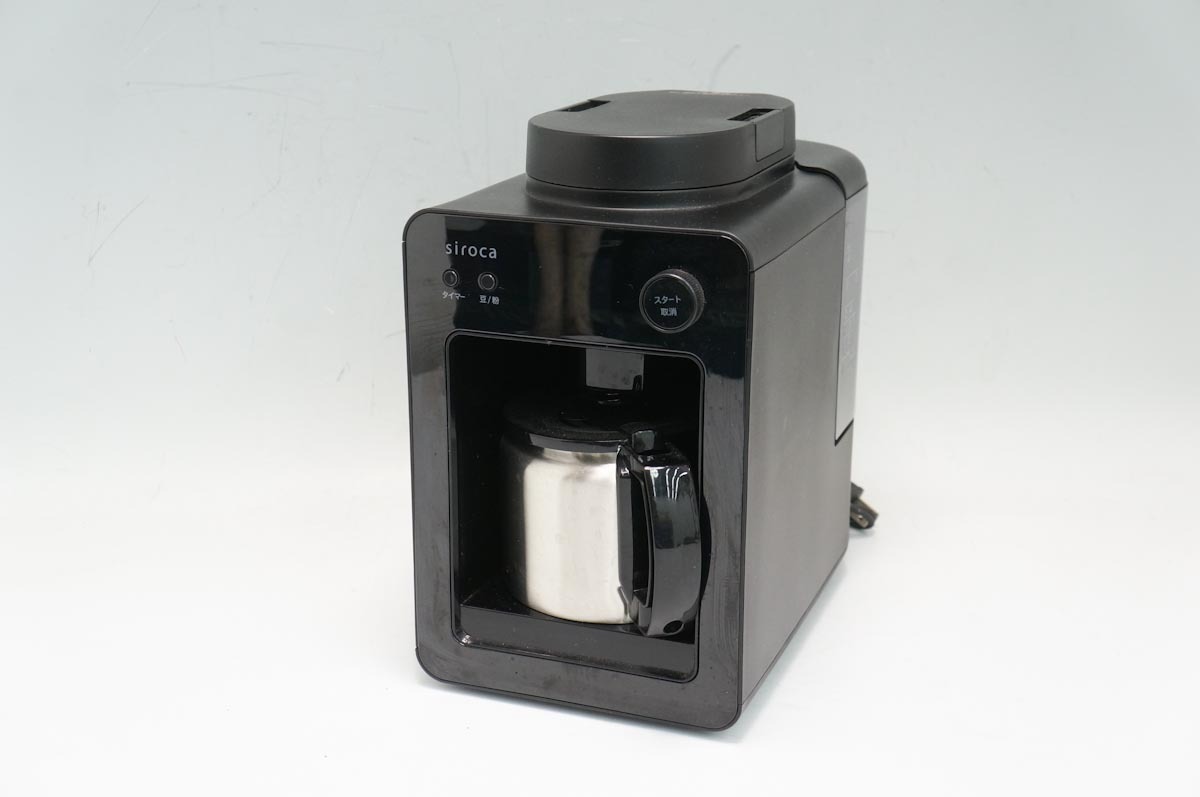  siroca シロカ ミル付き 全自動コーヒーメーカー SC-A371(コーヒーメーカー一般)｜売買されたオークション情報、yahooの商品情報をアーカイブ公開 - オークファン コーヒーメーカー一般