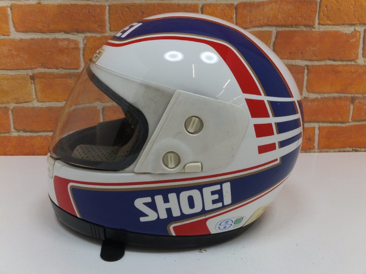 SHOEI フルフェイスGRV-W.ガードナーSサイズ（中古） SHOEI ショーエイ フルフェイス ヘルメット 89年製 ガードナー GRV