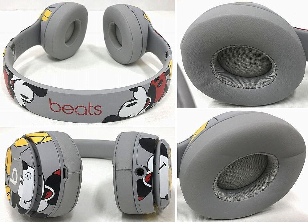 Qa047☆家電 Beats/ビーツ Solo3 ワイヤレス ミッキー 90th Qa047☆家電 Beats/ビーツ Solo3 ワイヤレス ミッキー 90th