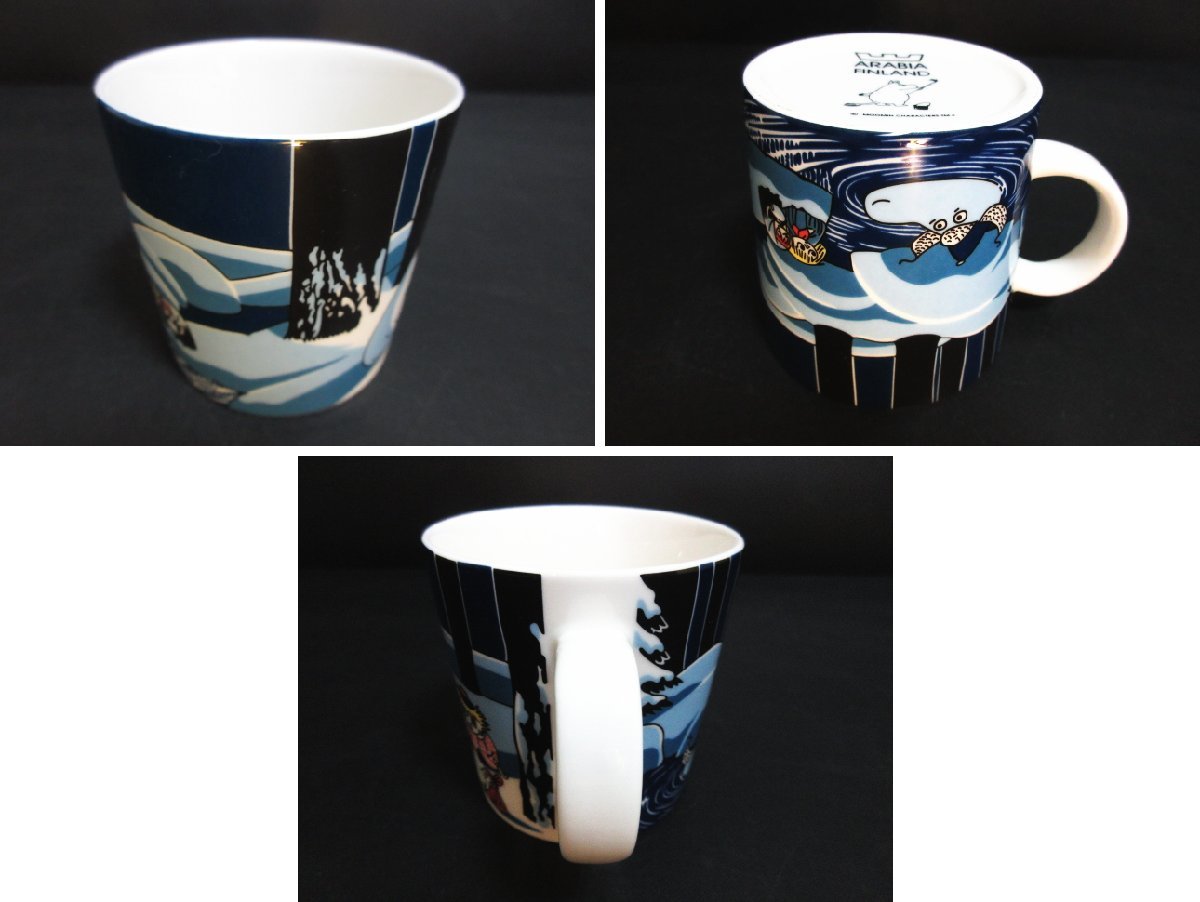 ARABIA (アラビア) MOOMIN Christmas Mug（ムーミン クリスマス XM262 