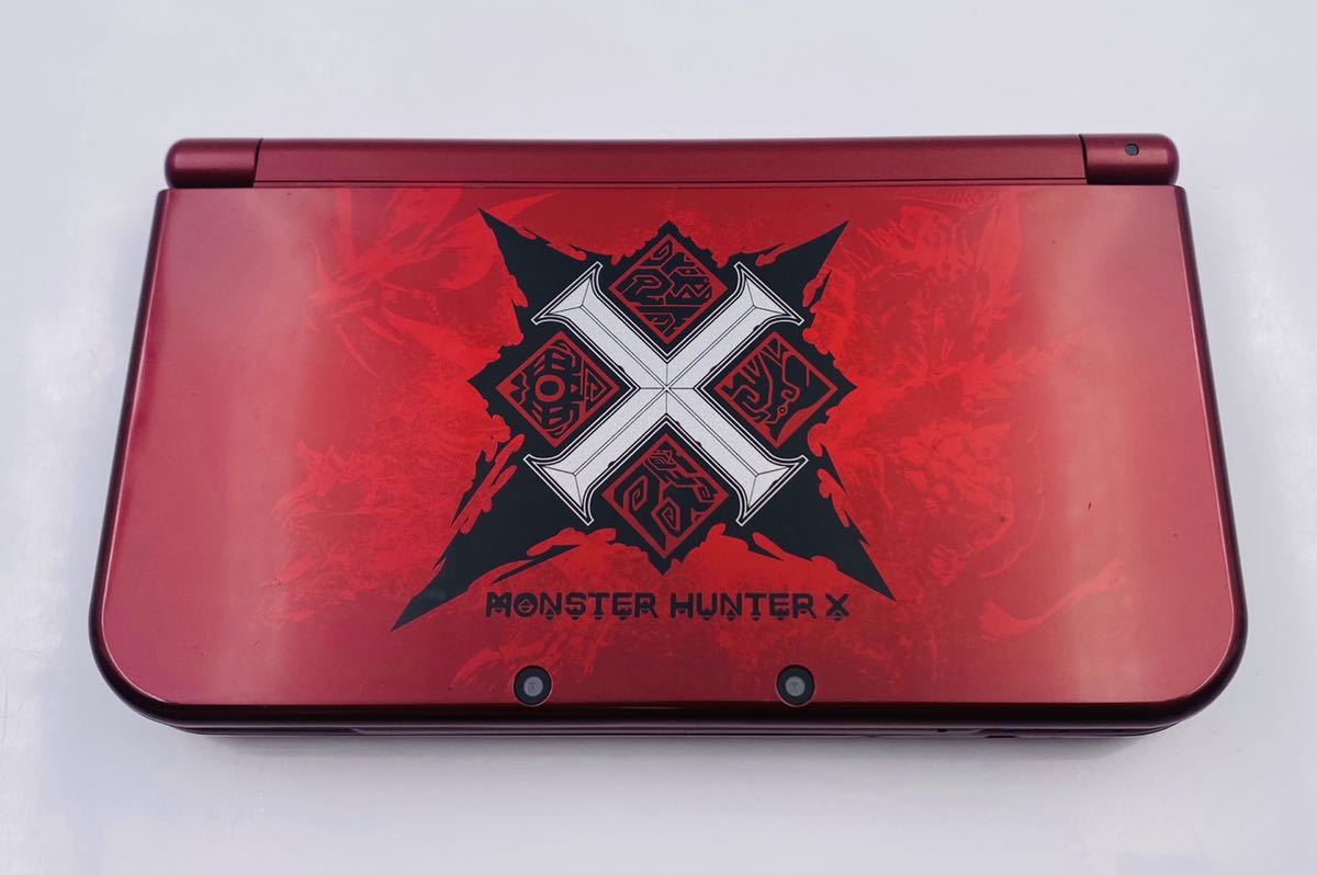 ☆完品 動作品☆Newニンテンドー3DSLL 本体 モンスターハンタークロス 
