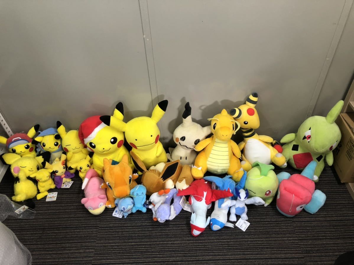 1スタ 送込 ポケモン ぬいぐるみ 大量 セット まとめ ピカチュウ ポケモンセンター タグ付き Pokemon 輸出 転売 ポケットモンスター 売買されたオークション情報 Yahooの商品情報をアーカイブ公開 オークファン Aucfan Com