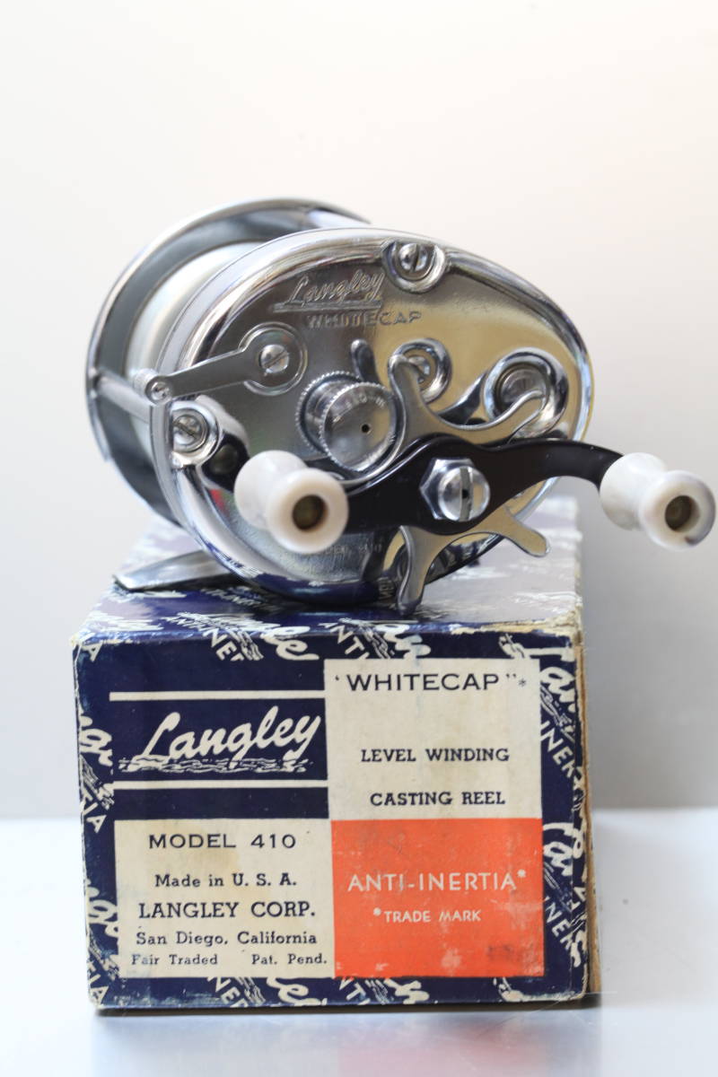 美品 Langley Whitecap Model 404 箱付き ラングレー ホワイトキャップ 