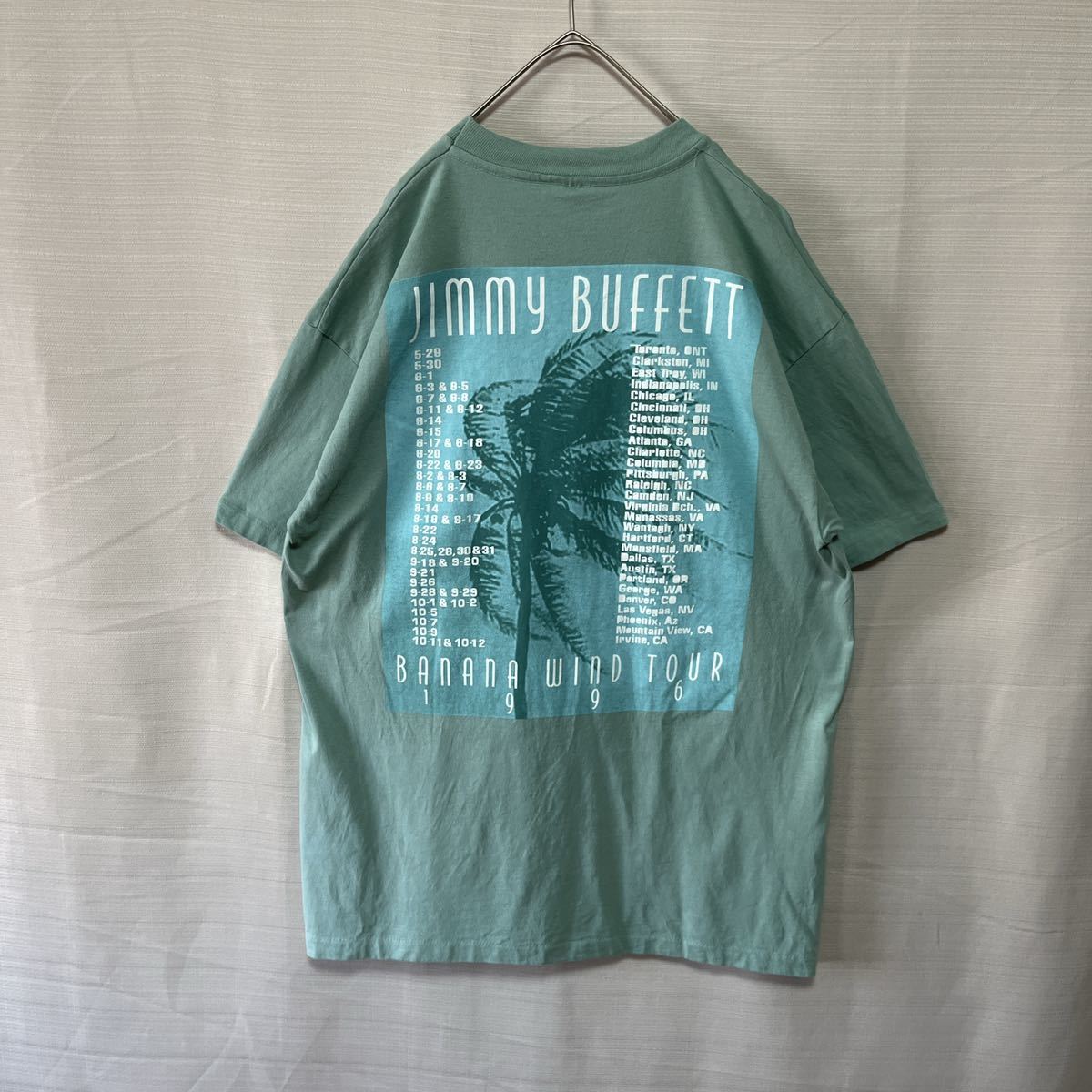 激レア‼︎】Jimmy Buffett バンドt 90s コピーライト有り Buffett 