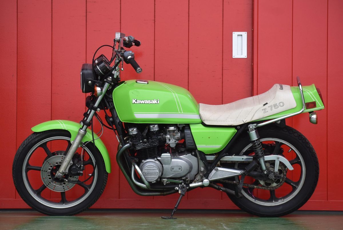当時物 Z750FX 3型 書類付き レストアベース 0022 検) 2型 KZ750E