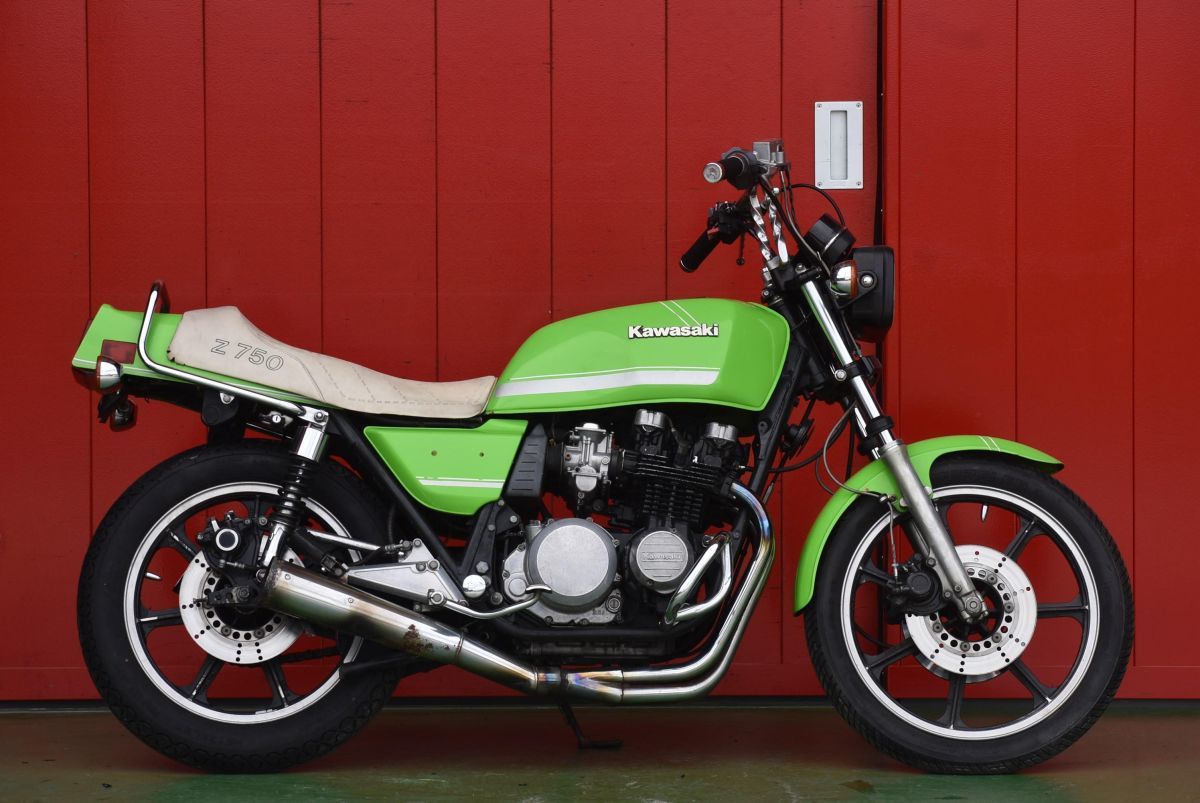 当時物 Z750FX 3型 書類付き レストアベース 0022 検) 2型 KZ750E