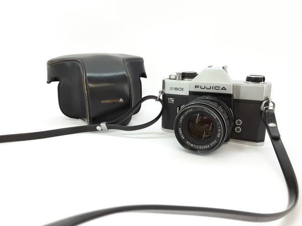 セール，新品 S/ FUJICA ST801 一眼レフカメラ フィルムカメラ FUJINON 1:1.8/55 現状品 / NY-0528(その他)｜売買されたオークション情報、yahooの商品情報をアーカイブ公開 - オークファン マニュアルフォーカス