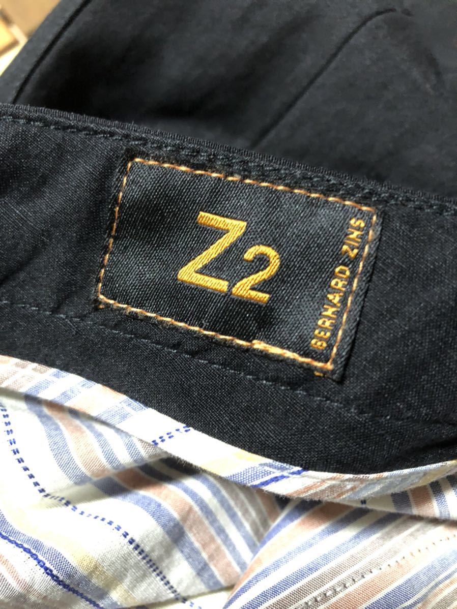 激レア Z2 Bernard Zins リネンシルク パンツ 32 フランス製