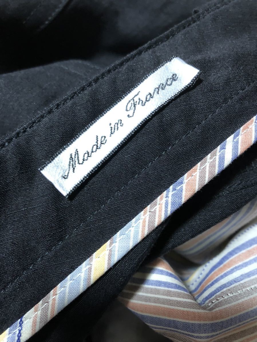 激レア Z2 Bernard Zins リネンシルク パンツ 32 フランス製