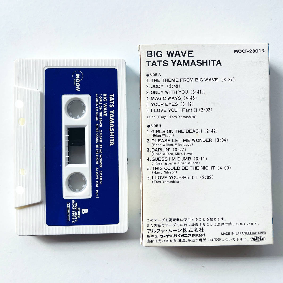 貴重..カセットテープ〔 山下達郎 - ビッグ・ウェイブ 〕Big Wave 