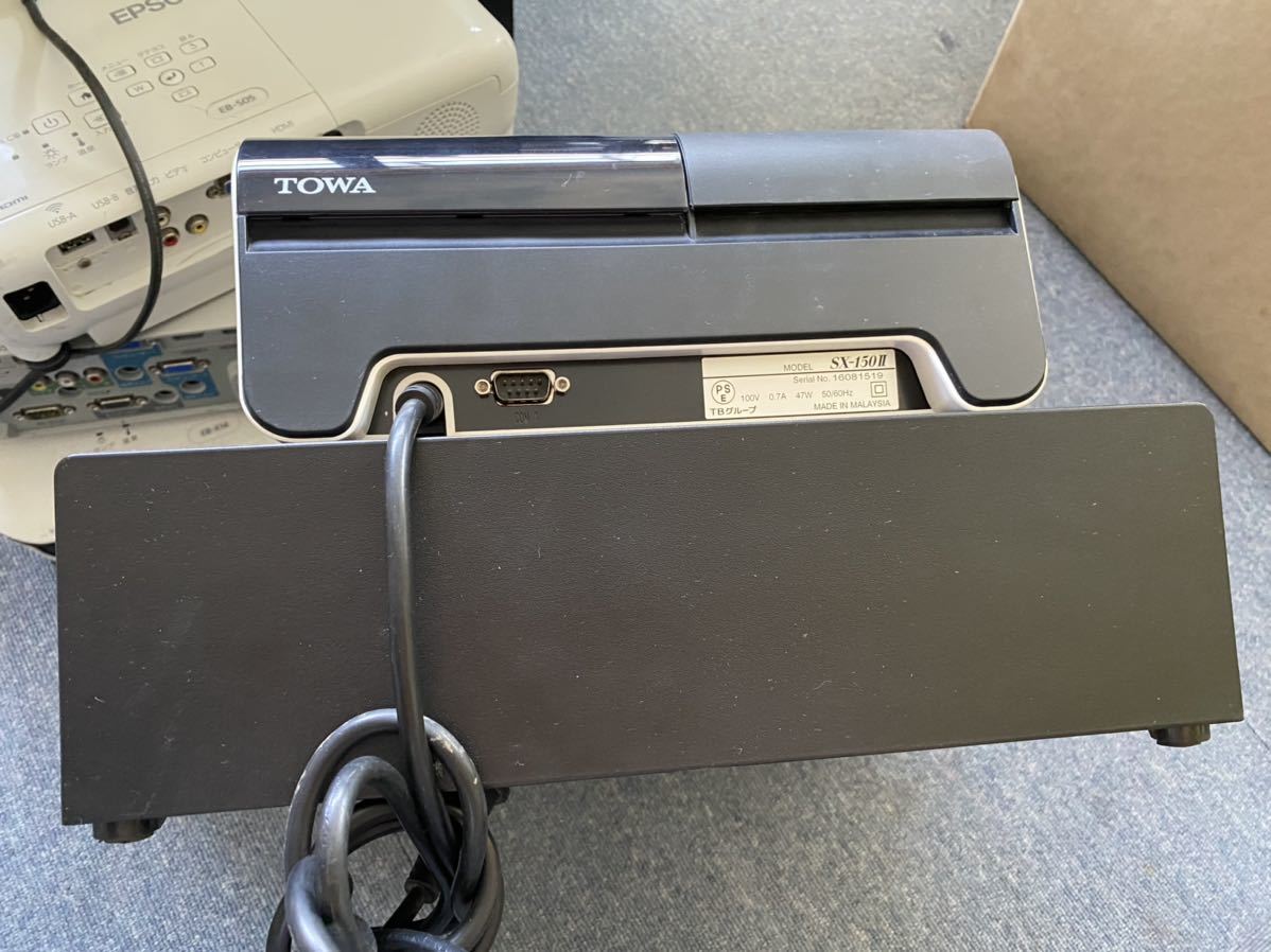 A503) 【動作品】TOWA スマートレジ SX-150Ⅱ レジスター ドロワー付