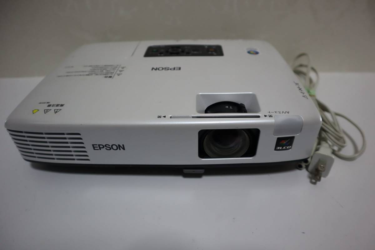 EPSON EB-1725 LCDプロジェクター ランプ使用少 動作確認済み ケース付